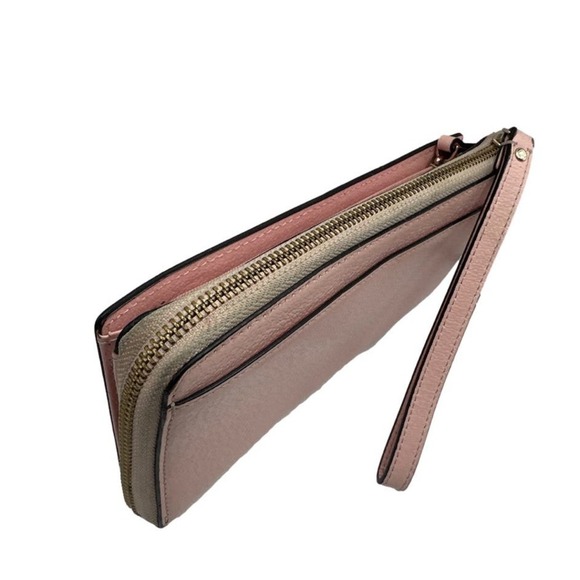 Kate Spade New York  Pink Double Zipper Wallet / Wristlet - Picture 4 of 9